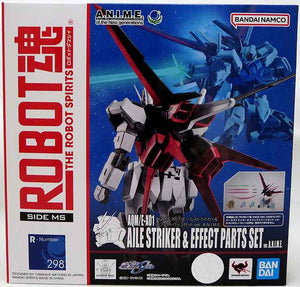 Gundam Universe 6 Inch Action Figure Robot Spirits - AQM/E-X01 Aile Striker & Option Parts Set