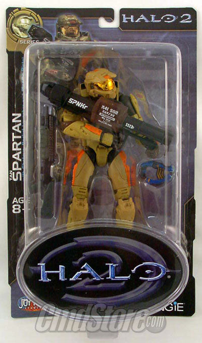 Halo 2 Action Figures Series 6: Tan Spartan