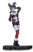Harley Quinn Red White & Black 6 Inch Statue Figure - Harley Quinn By Ant Lucia