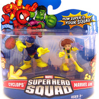 Hasbro Superhero Squad Mini Figure 2008 Wave 6: Cyclops & Marvel Girl