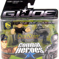 Hawk vs Cobra Viper - G.I. Joe Movie The Rise Of Cobra Action Figure by Hasbro Toys Combat Heroes Wave 1