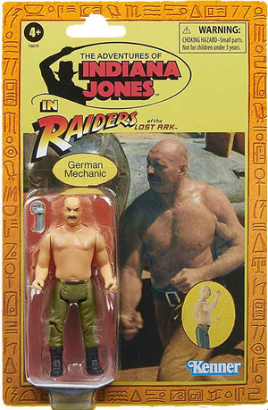 Indiana Jones Retro 3.75 Inch Action Figure - German Mechanic