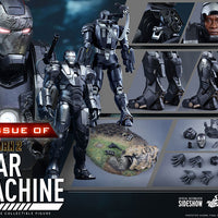 Iron Man 2 12 Inch Action Figure 1/6 Scale - War Machine Hot Toys 908445