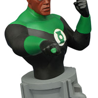 Justice League Animated Series 6 Inch Bust Statue - Jon Stewart Green Lantern Bust