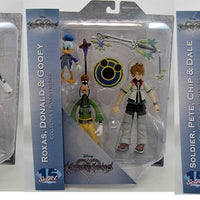 Kingdom Hearts Select 2 to 7 Inches Action Figure Series 2 - Set of 3 (Includes Roxas and Aqua)