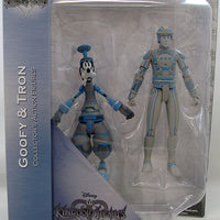 Kingdom Hearts Select 7 Inch Action Figure Series 3 - Space Paranoids Goofy with Tron