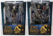 Lord Of The Rings BAF Sauron 7 Inch Action Figure Deluxe Series 3 - Set of 2 (Aragorn - Moria Orc)