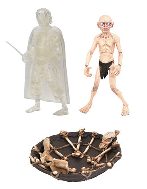 Lord Of The Rings Deluxe 4 Inch Action Figure Box Set SDCC - Frodo & Gollum