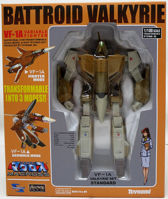 Macross Saga Retro 5 Inch Action Figure 1/100 Scale - VF-1A Valkyrie