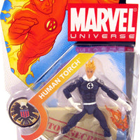 Marvel Universe Action Figure (2009 Wave 1): Human Torch Dark Blue Costume #11