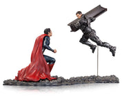 Man Of Steel 6 Inch Statue Figure - Superman vs Zod 1:12 Scale (Sub-Standard Previously Opened Packaging)