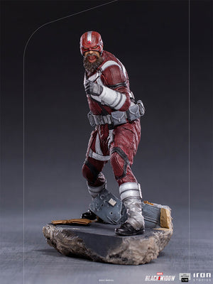 Marvel 1:10 Art Scale Series 8 Inch Statue Figure Battle Diorama - Red Guardian Iron Studios 908817