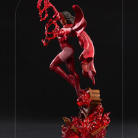 Marvel 1:10 Art Scale Series 14 Inch Statue Figure Battle Diorama - Scarlet Witch Iron Studios 908164