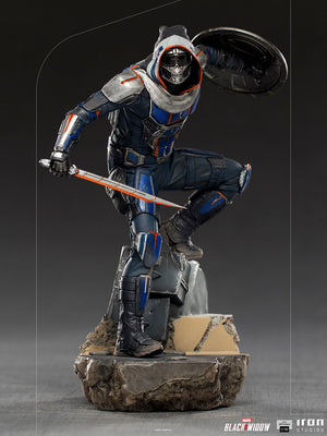 Marvel 1:10 Art Scale Series 8 Inch Statue Figure Battle Diorama - Taskmaster Iron Studios 908811