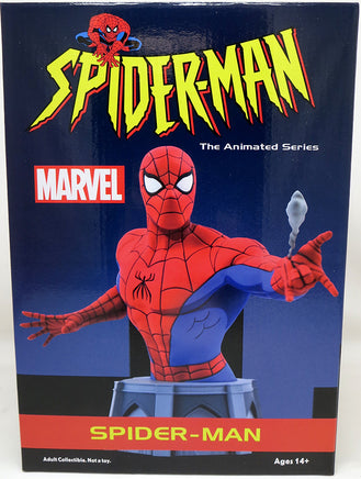 Marvel Animated Series Spider-Man 6 Inch Bust Statue 1/7 Scale - Spider-Man