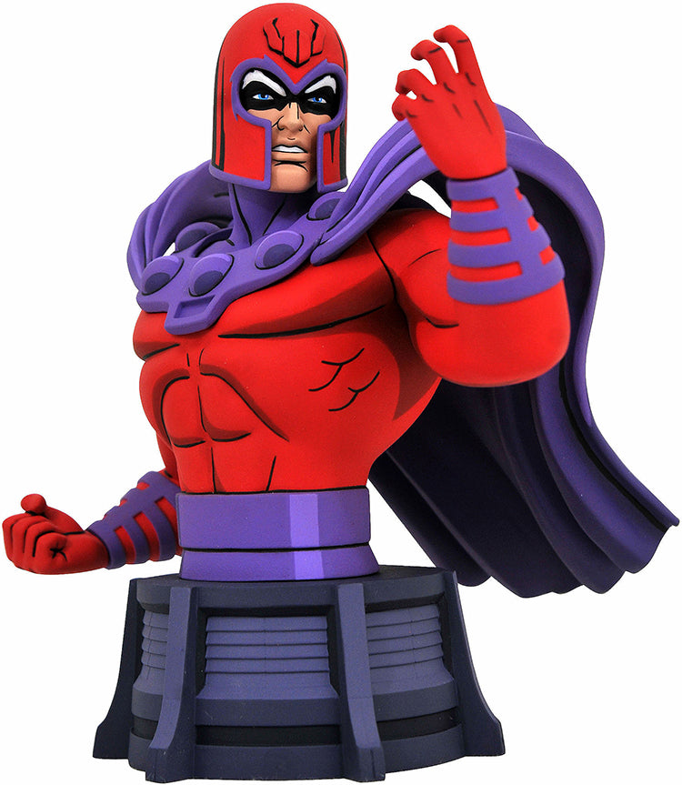 Marvel Animated 6 Inch Bust Statue X-Men - Magneto Bust