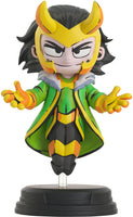 Marvel Collectible Animated 4 Inch Statue Figure - Loki