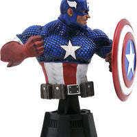 Marvel Collectible Avengers 6 Inch Bust Statue 1/7 Scale - Captain America