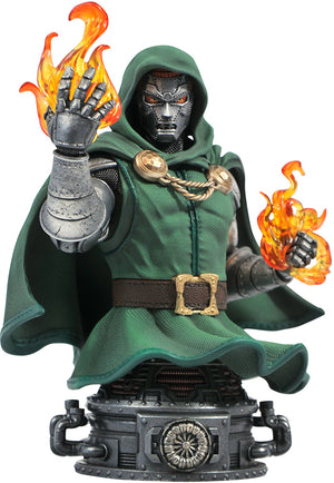 Marvel Collectible Fantastic Four 6 Inch Bust Statue - Dr Doom
