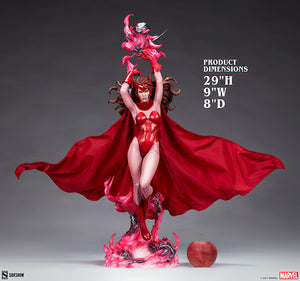 Marvel Collectible 29 Inch Statue Figure Premium Format - Scarlet Witch Sideshow 300485