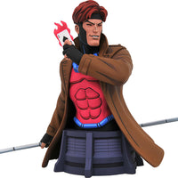Marvel Collectible X-Men Aninated 7 Inch Bust Statue - Gambit