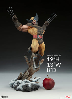 Marvel Collectible X-Men Collection 20 Inch Statue Figure Premium Format - Wolverine Sideshow 300731