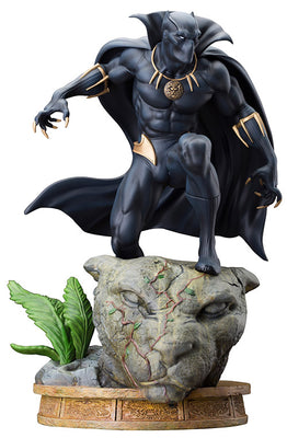 Marvel Comics Presents 12 Inch Statue Figure Fine Art Series - Black Panther