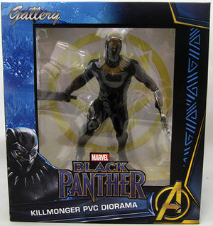 Marvel Gallery 9 Inch Statue Figure Black Panther Movie - Killmonger