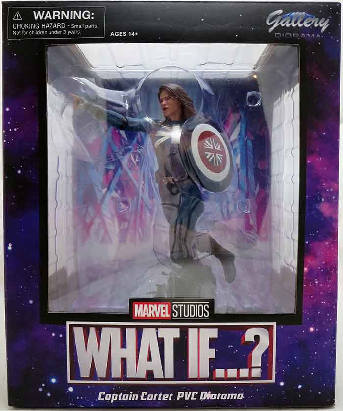 Marvel Gallery Disney+ 10 Inch Statue Figure - Captain Carter