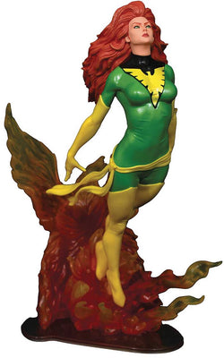 Marvel Gallery X-Men 10 Inch Statue Figure SDCC Exclusive - Phoenix Green Outfit
