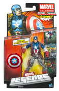 Marvel Legends 6 Inch Action Figure Hit Monkey Series - Ultimate Captain America (Sub Standard Packaging)