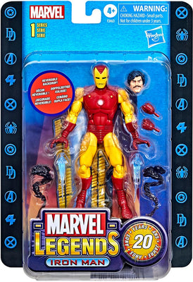 Marvel Legends 20th Anniversary 6 Inch Action Figure Wave 1 - Iron Man