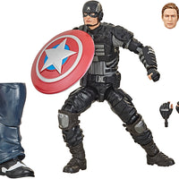 Marvel Legends Avengers 6 Inch Action Figure BAF Joe Fixit Series Gamerverse - Stealth Captain America