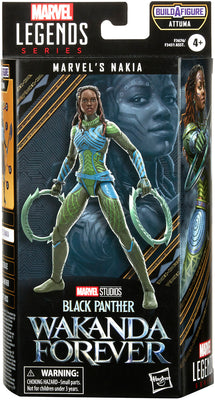 Marvel Legends Black Panther Wakanda Forever 6 Inch Action Figure BAF Attuma - Nakia