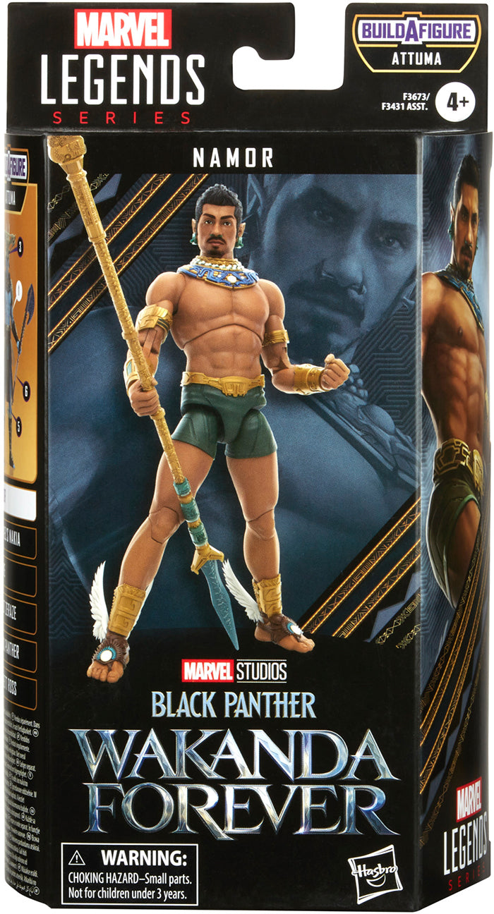 Marvel Legends Black Panther Wakanda Forever 6 Inch Action Figure BAF Attuma - Namor