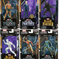 Marvel Legends Black Panther Wakanda Forever 6 Inch Action Figure BAF Attuma - Set of 6 (Build-A-Figure Attuma)