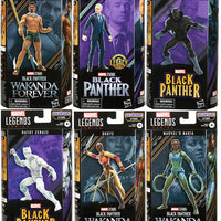 Marvel Legends Black Panther Wakanda Forever 6 Inch Action Figure BAF Attuma - Set of 6 (Build-A-Figure Attuma)