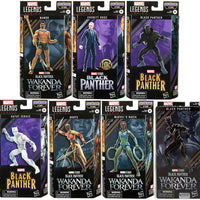 Marvel Legends Black Panther 6 Inch Action Figure BAF Attuma - Set of 7 (Build-A-Figure Attuma with Shuri)