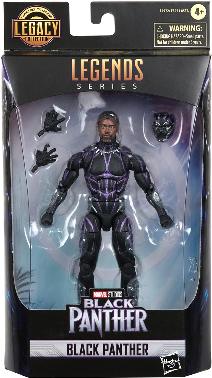 Marvel Legends Black Panther 6 Inch Action Figure Legacy - Black