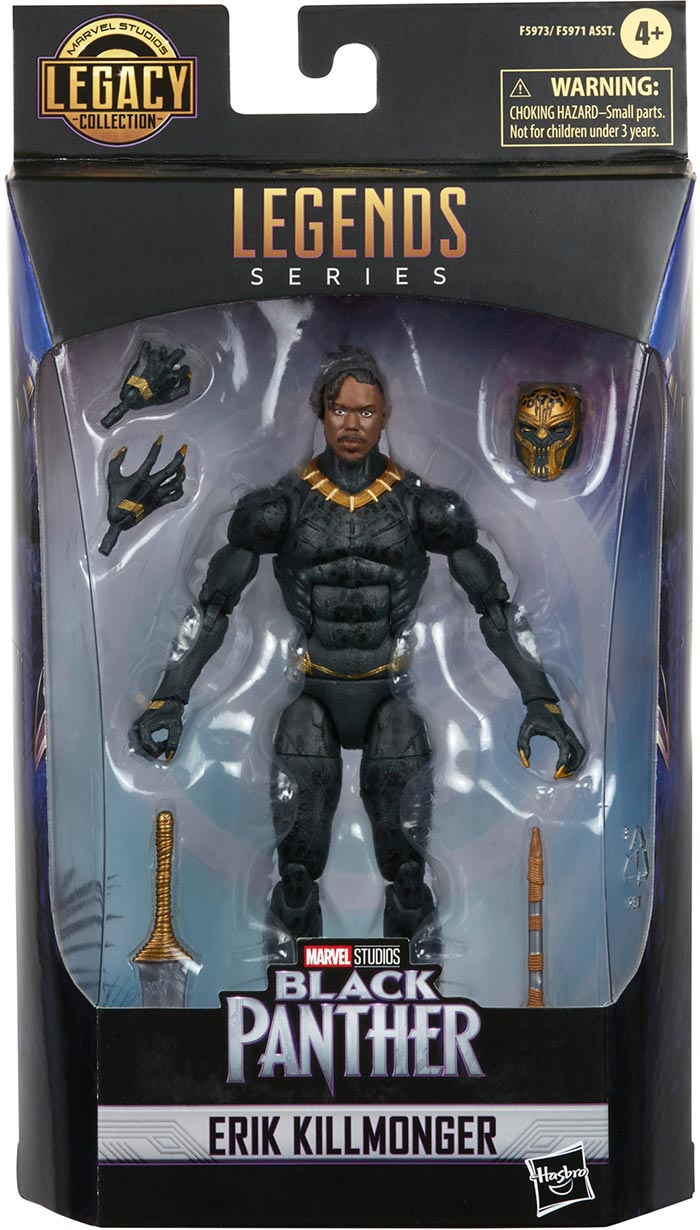 Marvel Legends Black Panther 6 Inch Action Figure Legacy - Erik