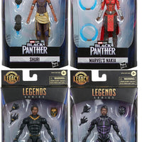 Marvel Legends Black Panther 6 Inch Action Figure Legacy - Set of 4