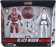 Marvel Legends Black Widow 6 Inch Action Figure 2-Pack - Red Guardian & Melina Vostkoff