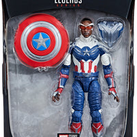 Marvel Legends Disney+ TV Wave 6 Inch Action Figure BAF Flight Gear - Captain America Sam Wilson