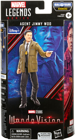 Marvel Legends Disney+ 6 Inch Action Figure BAF Khonshu - Agent Jimmy Woo