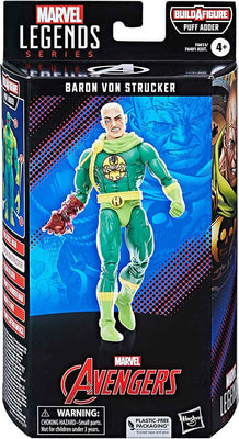 Marvel Legends Comics 6 Inch Action Figure BAF Puff Adder - Baron Von Strucker