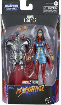 Marvel Legends Disney+ 6 Inch Action Figure BAF Infinity Ultron - Ms. Marvel