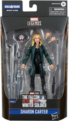 Marvel Legends Disney+ 6 Inch Action Figure BAF Infinity Ultron - Sharon Carter