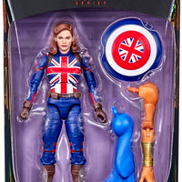 Marvel Legends Disney+ 6 Inch Action Figure What If BAF The Watcher - Captain Carter