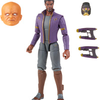 Marvel Legends Disney+ 6 Inch Action Figure What If BAF The Watcher - T'Challa Star-Lord