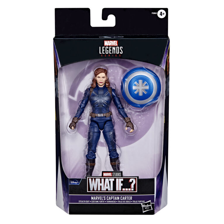 Marvel Legends Disney+ 6 Inch Action Figure What If Exclusive - Captain Carter Stealth Suit
